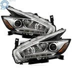 Clear LED Headlights for Nissan Murano (2015–2018) Left + Right Side