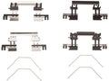 Front Brake Hardware Kit for Mazda 3 Sport (2014–2024) MR258NF