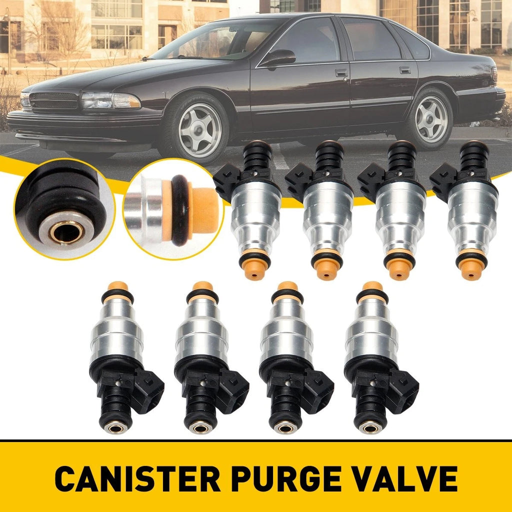 8PCS 42LB Fuel Injectors for GM LT1 LS1 LS6 Mustang SOHC DOHC V8 440cc EV1