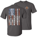 International T-Shirt for Semi Truck (Diesel, Short Sleeve, Grey)