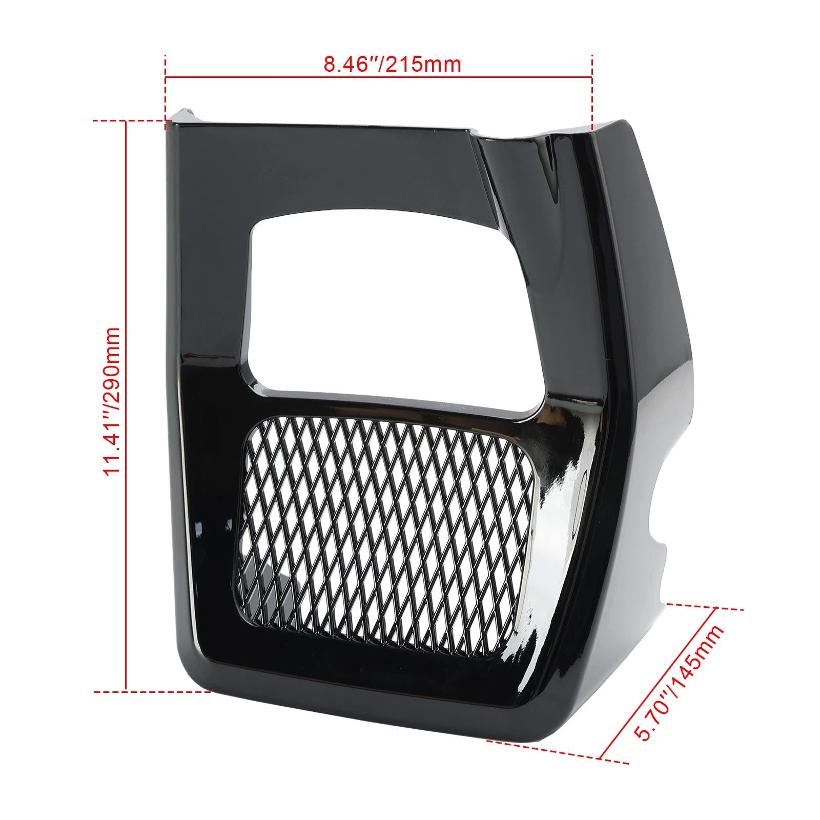 Fairing Spoilers Chin Cover for Road King, Street Glide, Electra Glide (2017–2024)