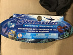 Solstice Swimline Mask Snorkel & Fins Set with Mesh Bag for 5-7 (99205-57-GY)