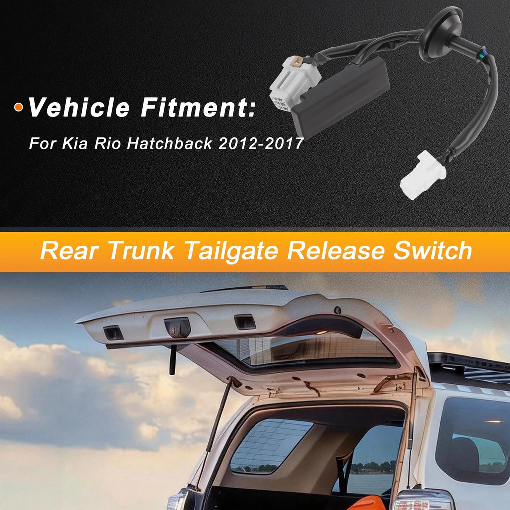 Tailgate Trunk Release Switch for Kia Rio Hatchback (2012–2017) No.812601W230