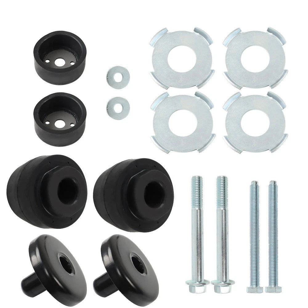 2X Body Mount Kit for Chevy GMC Silverado Sierra 1500 Cadillac Escalade (2001–2019)
