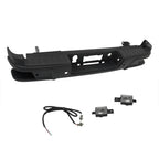 Black Steel Step Rear Bumper for Chevy Colorado GMC Canyon (2019–2021)