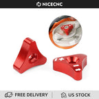 CNC Front 48mm Fork Knob Bolts for Beta 250 300 350 390 400 430 450 480 498 RR (2010–2023)