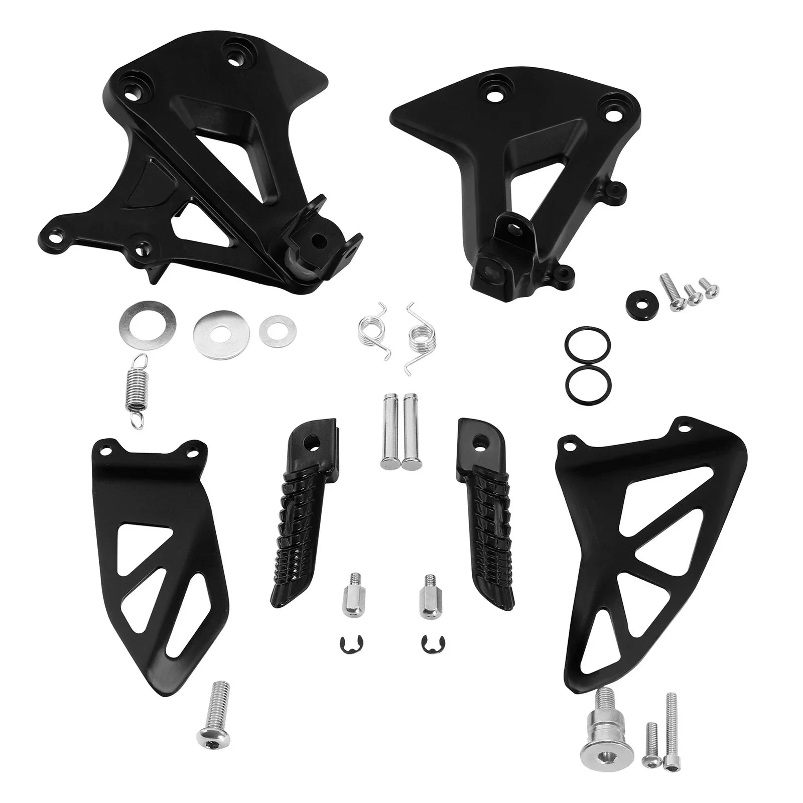 Footpegs Footrests Bracket Front Rider Driver for Suzuki GSXR1000 (2017 - 2025)