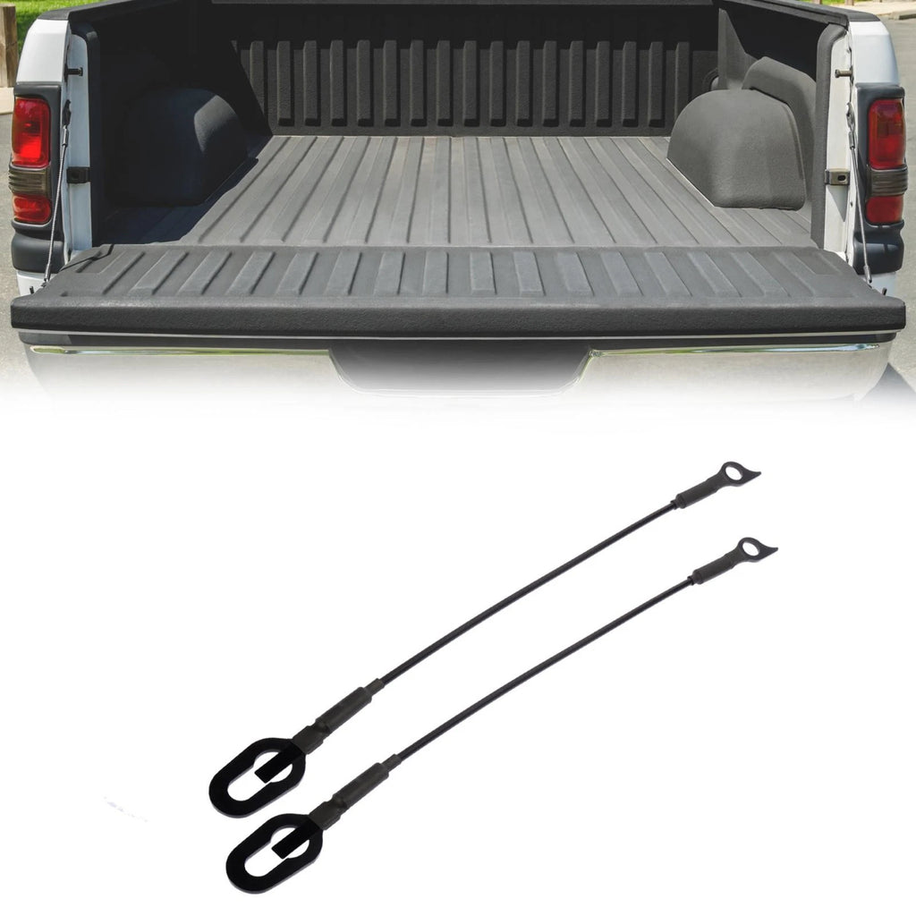 Pair Rear Tailgate Cables for Dodge Ram 1500 2500 3500 (1994–2002)
