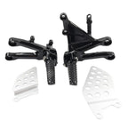 Black Front Driver Foot Pegs for Honda CBR1000RR (2004-2007)