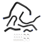 Silicone Radiator Heater Hose Kit for Honda Civic D15 D16 (1992–2000) Black