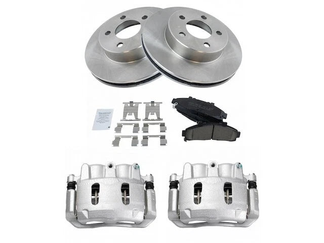 Front Brake Pad Rotor Caliper Set for Mazda B4000 (1998–2002) SX755VS