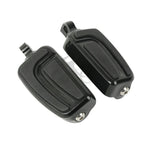 Black Rear Passenger Footpeg for Harley Touring Road King FLHR (1993-2022)