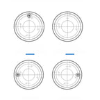 Magnetic Clip with Bubble Level & Slope Measurement for Golf Accessories