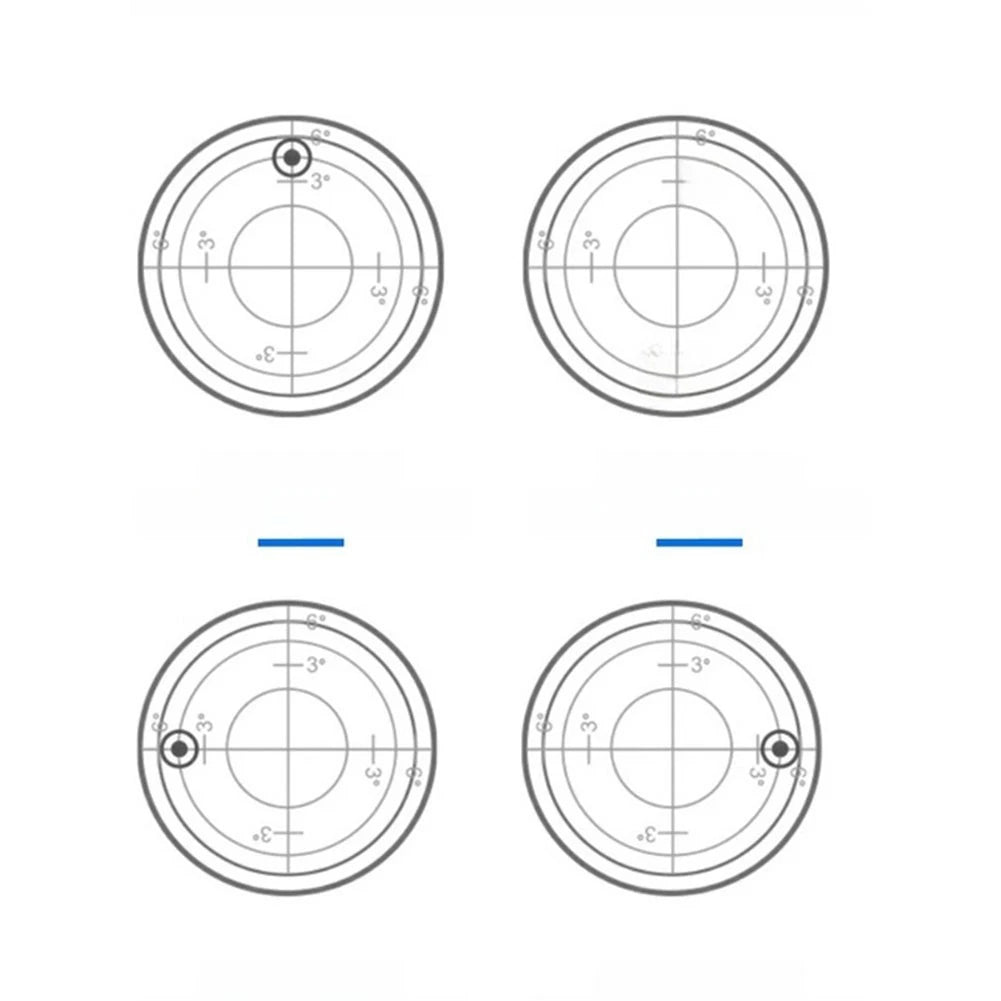 Magnetic Clip with Bubble Level & Slope Measurement for Golf Accessories
