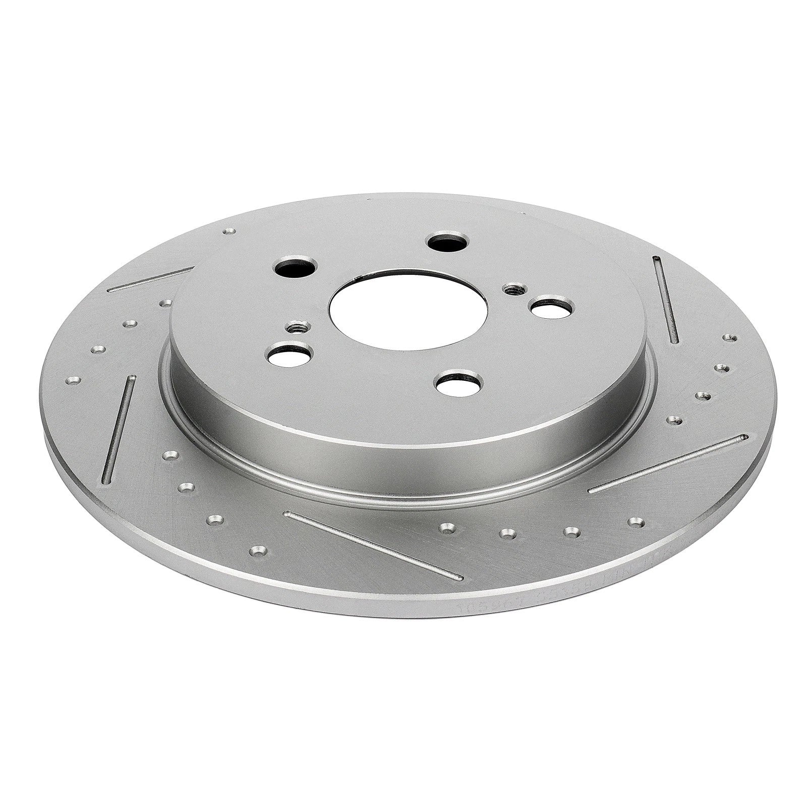 2X Rear Slotted Brake Rotors for Lexus CT200h (2011–2017)