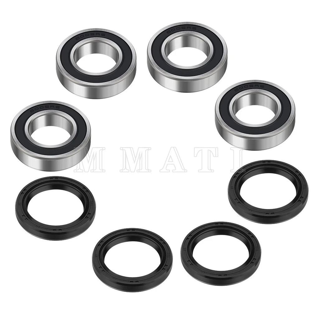 Set of 2 Front Wheel Bearing Seals for Kawasaki Mule (2010–2020)