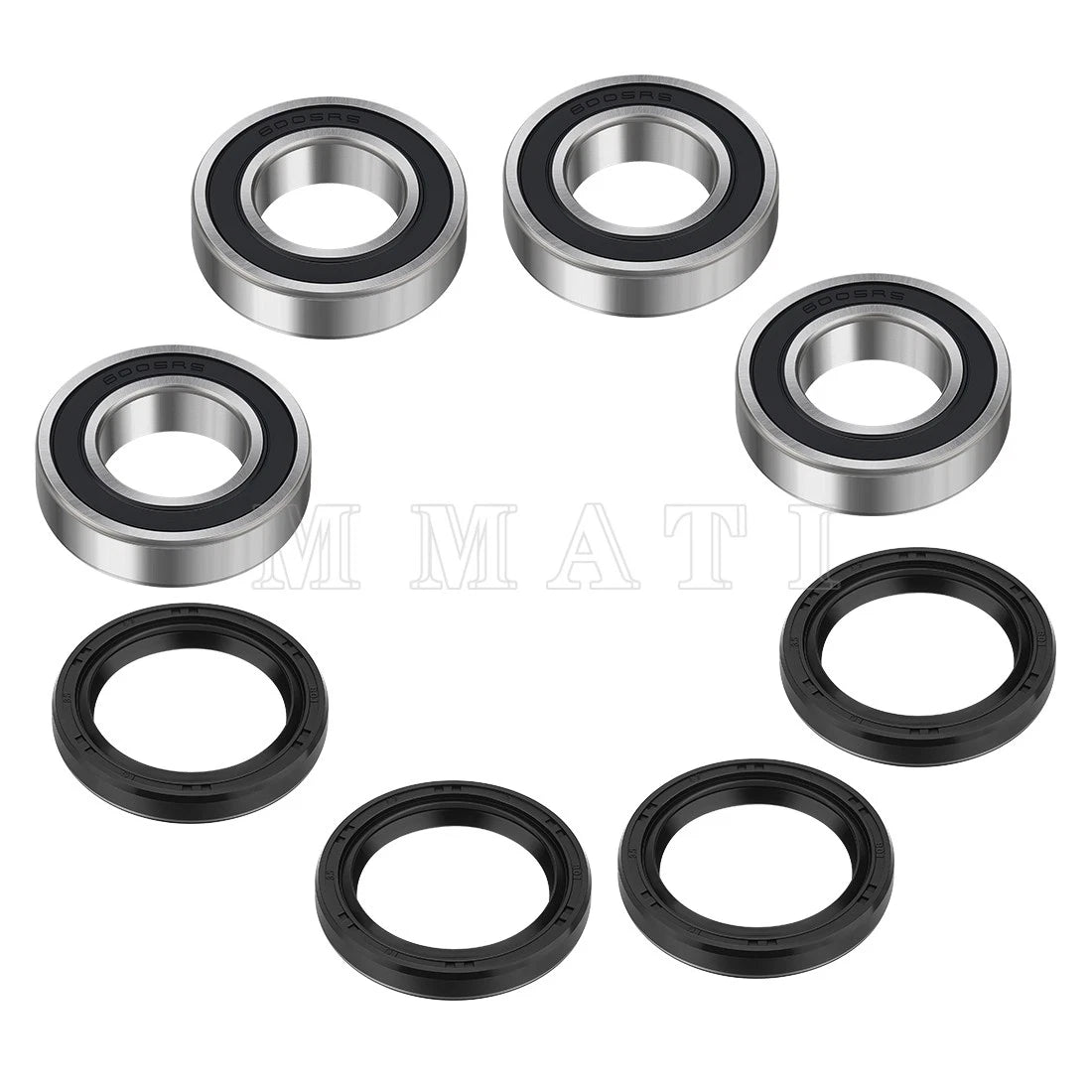 Set of 2 Front Wheel Bearing Seals for Kawasaki Mule (2010–2020)