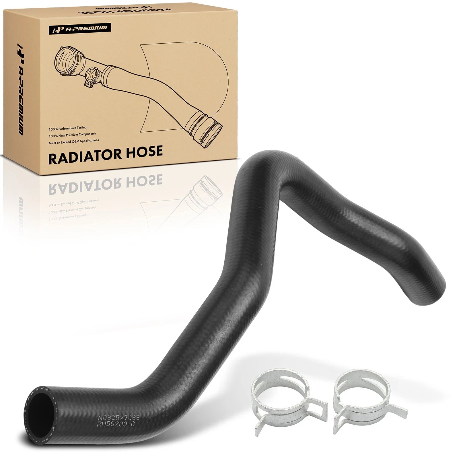 Lower Molded Radiator Coolant Hose for Honda Pilot Ridgeline (2009–2015)