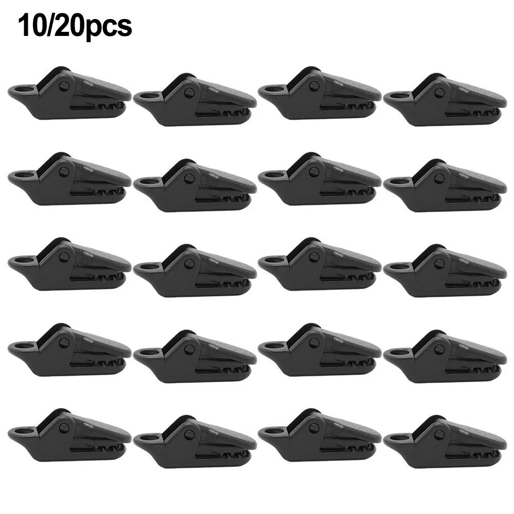 Set of 20 Heavy Duty Clips Clamps for Camping Tools