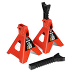 2X Jack Stands for Sedan SUV (10.6"-15.5" 4400lbs Capacity)