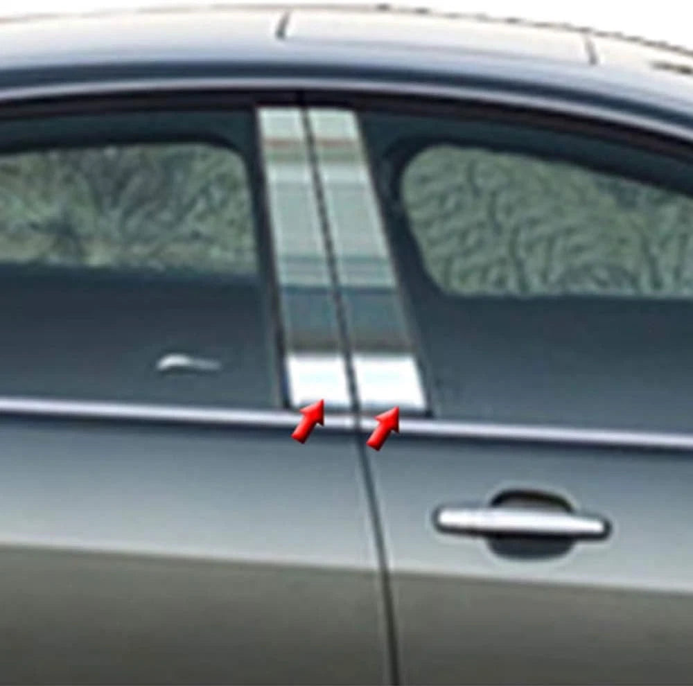 Luxury Stainless Steel Pillar Post Trim Kit for 2014–2018 Chevy SS