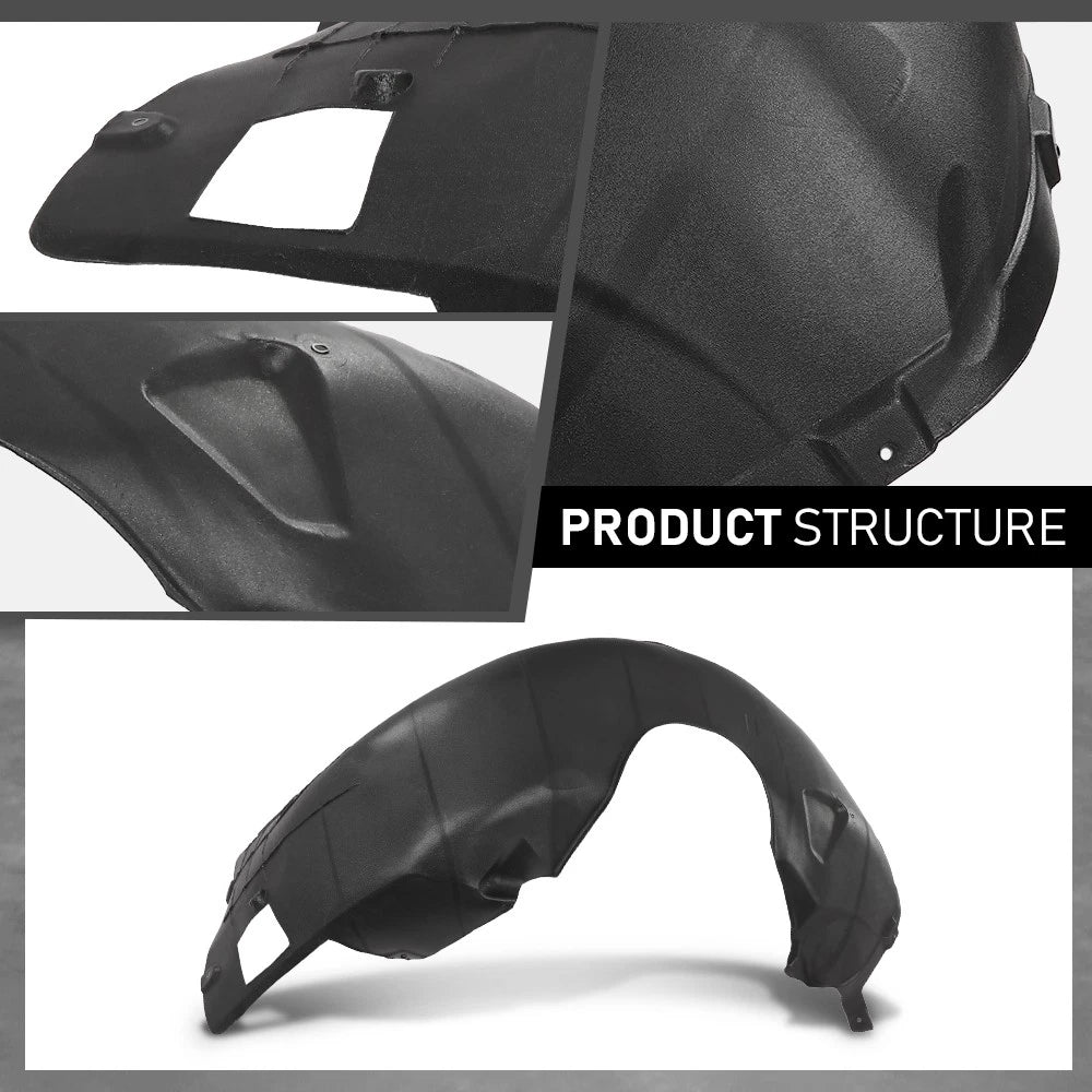 Front Fender Liner Inner Splash Shield for BMW 745i 750i 760i (2002–2008)