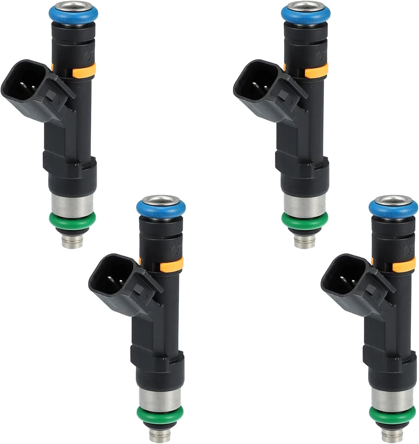 Set of 4 Fuel Injectors 0280158103 L3G5-13-250 for Mazda MX-5 Miata (2006–2015)