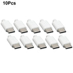 10X USB3 Type C Male Connector with Shell Options for Universal Use