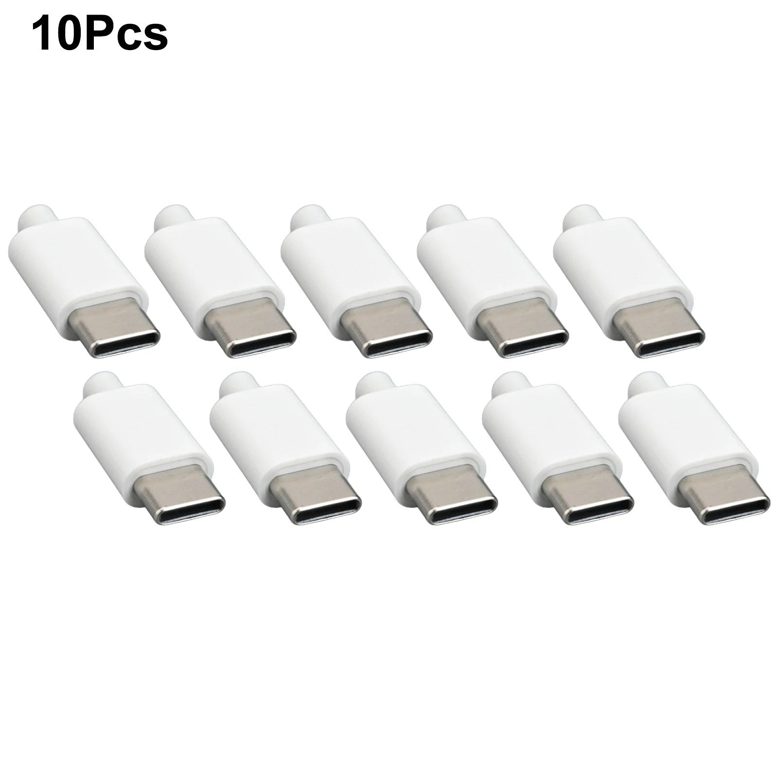10X USB3 Type C Male Connector with Shell Options for Universal Use