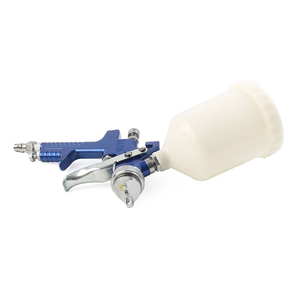 HVLP H827 Spray Gun with 600ml Cup & 1.7mm Nozzle for Automotive Painting