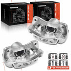 Front Brake Calipers w Bracket for Chevrolet Aveo Pontiac Wave (2004–2018)