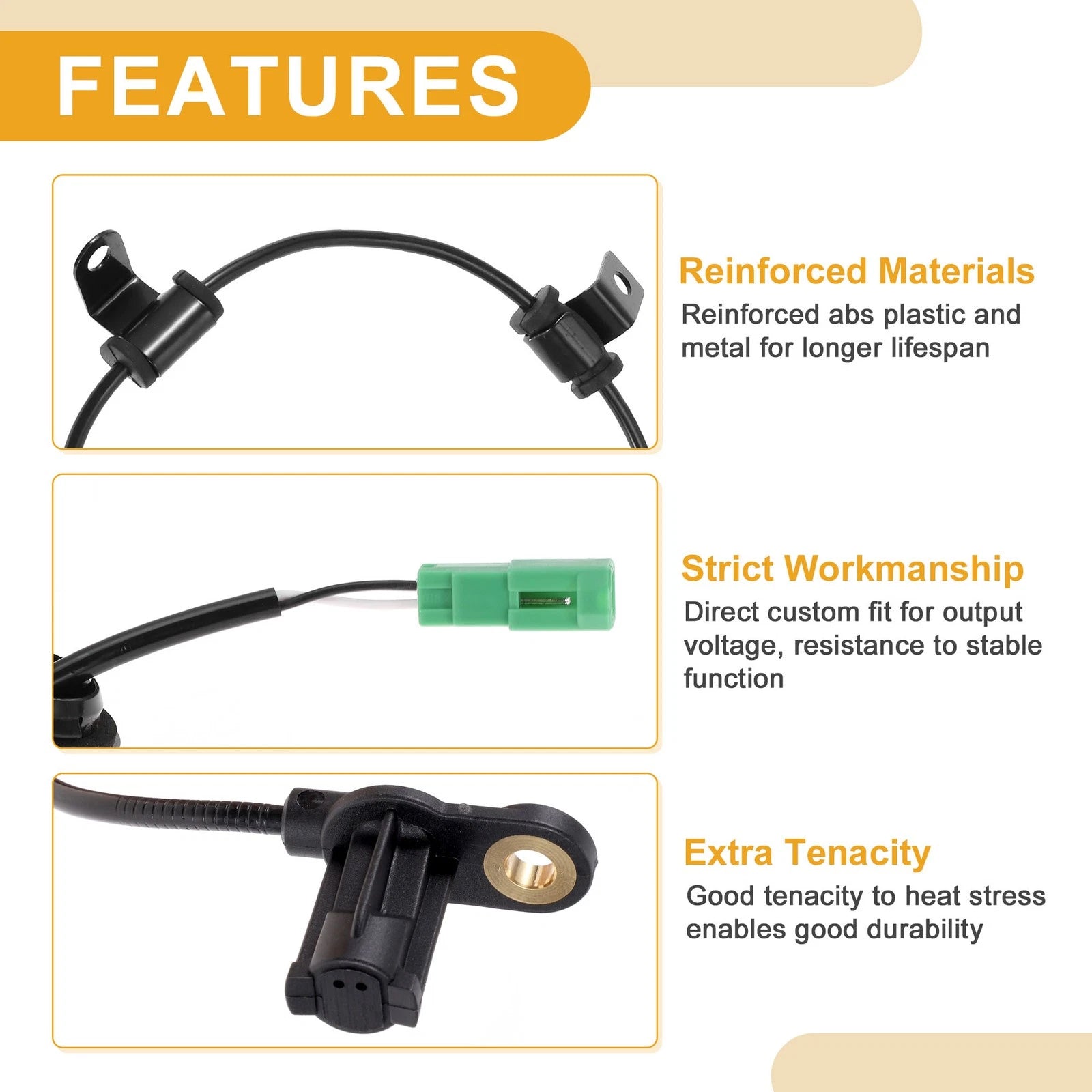 ABS Wheel Speed Sensor No.19236170 for Ford Escape (2005–2008) Rear Left