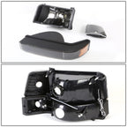 LED DRL Bumper Headlights for Ford F150/F250/F350 (1992–1996)