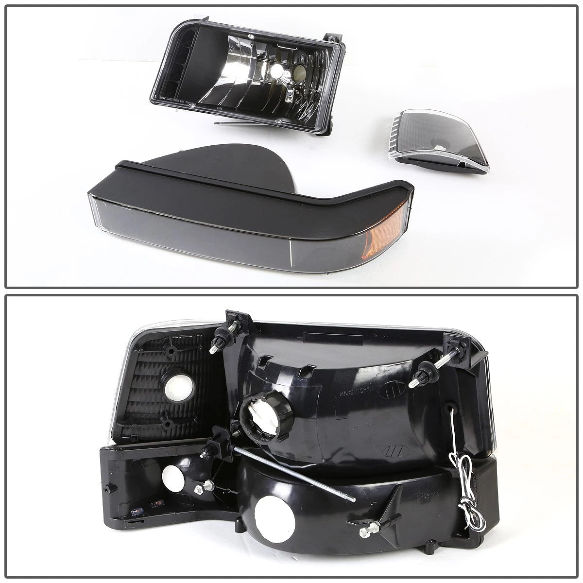 LED DRL Bumper Headlights for Ford F150/F250/F350 (1992–1996)