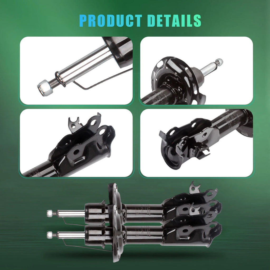 Set of 2 Front Struts for Honda Civic (2006–2011)