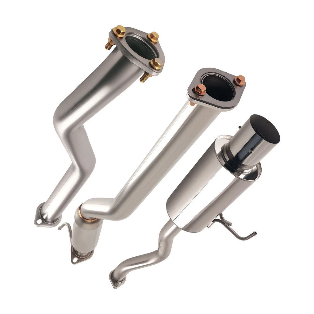 4" Tip CatBack Exhaust System for Honda Civic EX (2001-2005)