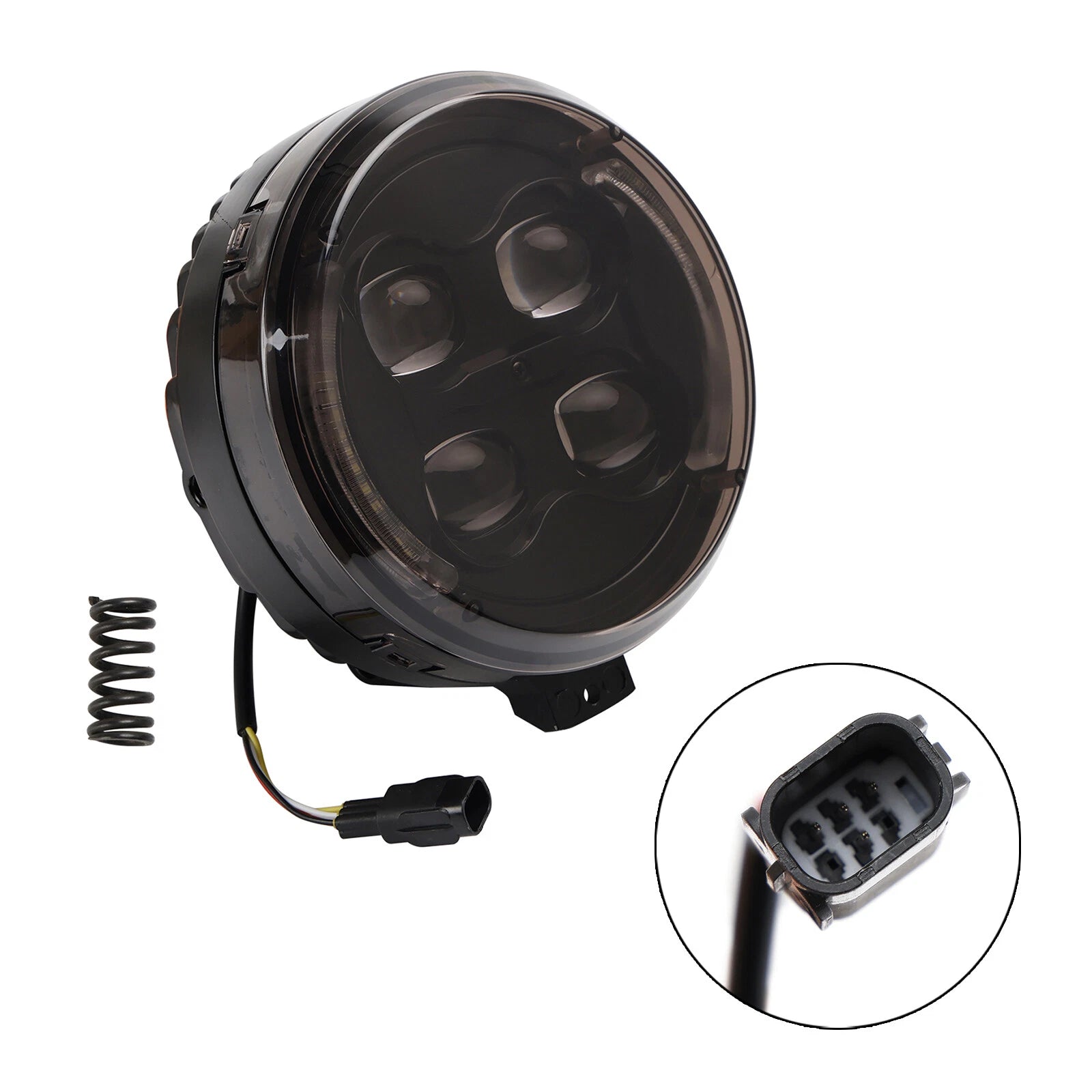 Headlamp Guard for Honda CM300 500 1100 CL500 (LED, Smoke)
