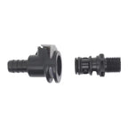 Universal Sprayless Connector with Male and Female Connector (8838HF6)