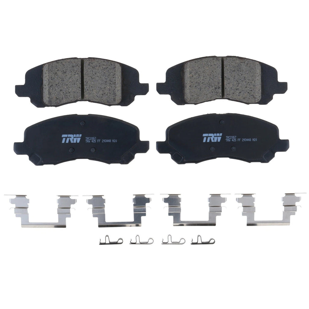 Front Brake Kit 294mm Rotors TRW Ceramic Pad Set for Chrysler Sebring (2007–2010)