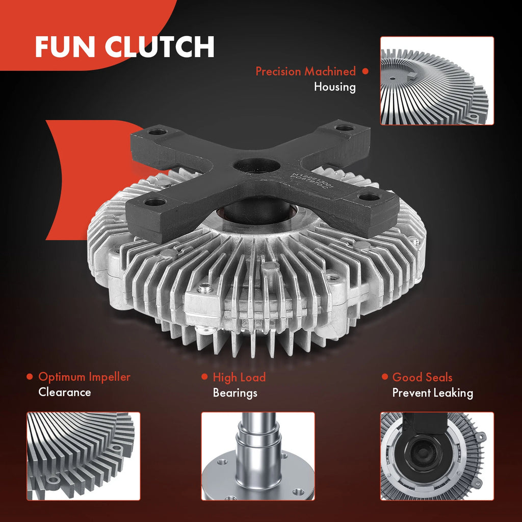 Radiator Fan Clutch for GMC Chevrolet W3500 W4500 (2000–2009)