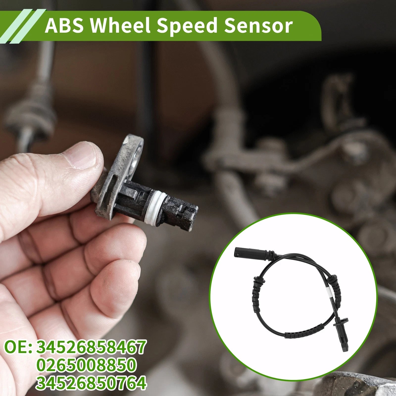 ABS Wheel Speed Sensor No. 34526858467 for BMW 220i (2016–2018)