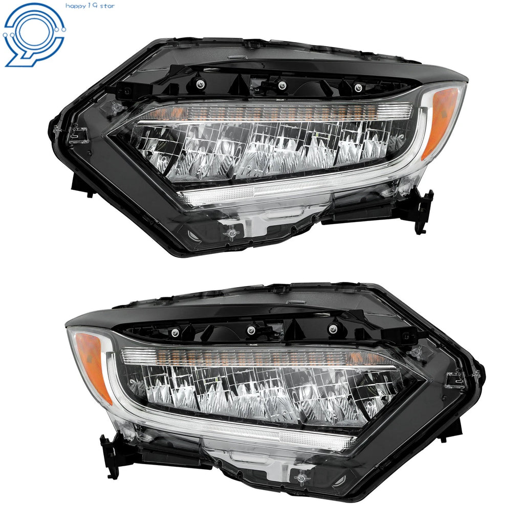 Set of 2 Full LED Headlight Assemblies for Honda HR-V Touring (2019–2022)
