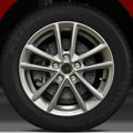 16x7 Factory Wheel (Sparkle Silver Full Face) for 2015 Ford Focus