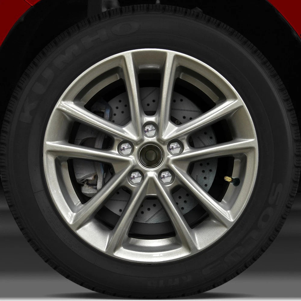 16x7 Factory Wheel (Sparkle Silver Full Face) for 2015 Ford Focus