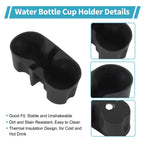 Center Console Cup Holder Organizer for Chevy Colorado (2023–2026) ABS Black