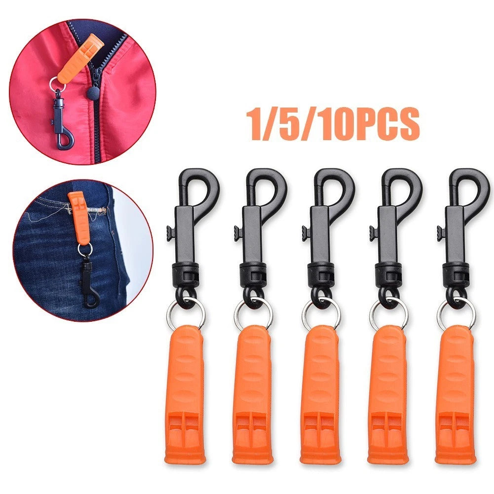 1/5/10pcs Safety Whistle for Boating Camping Hiking Rescue Team