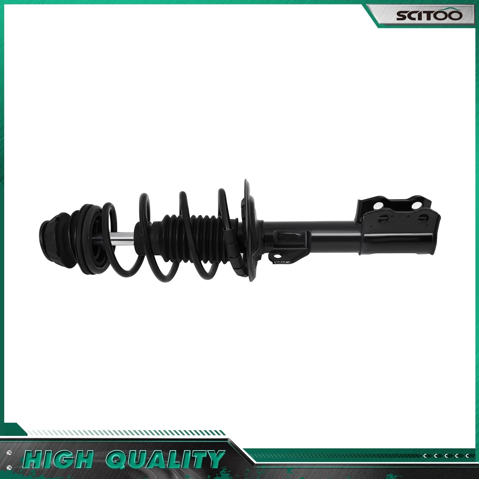Set of 2 Front Quick Complete Struts w/ Spring Mount Kits for Scion Xd (2008–2010)