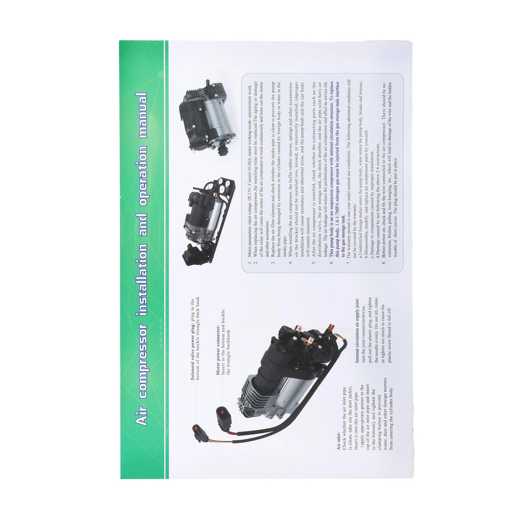 Air Ride Suspension Compressor Pump for Maserati Levante (2017–2020)