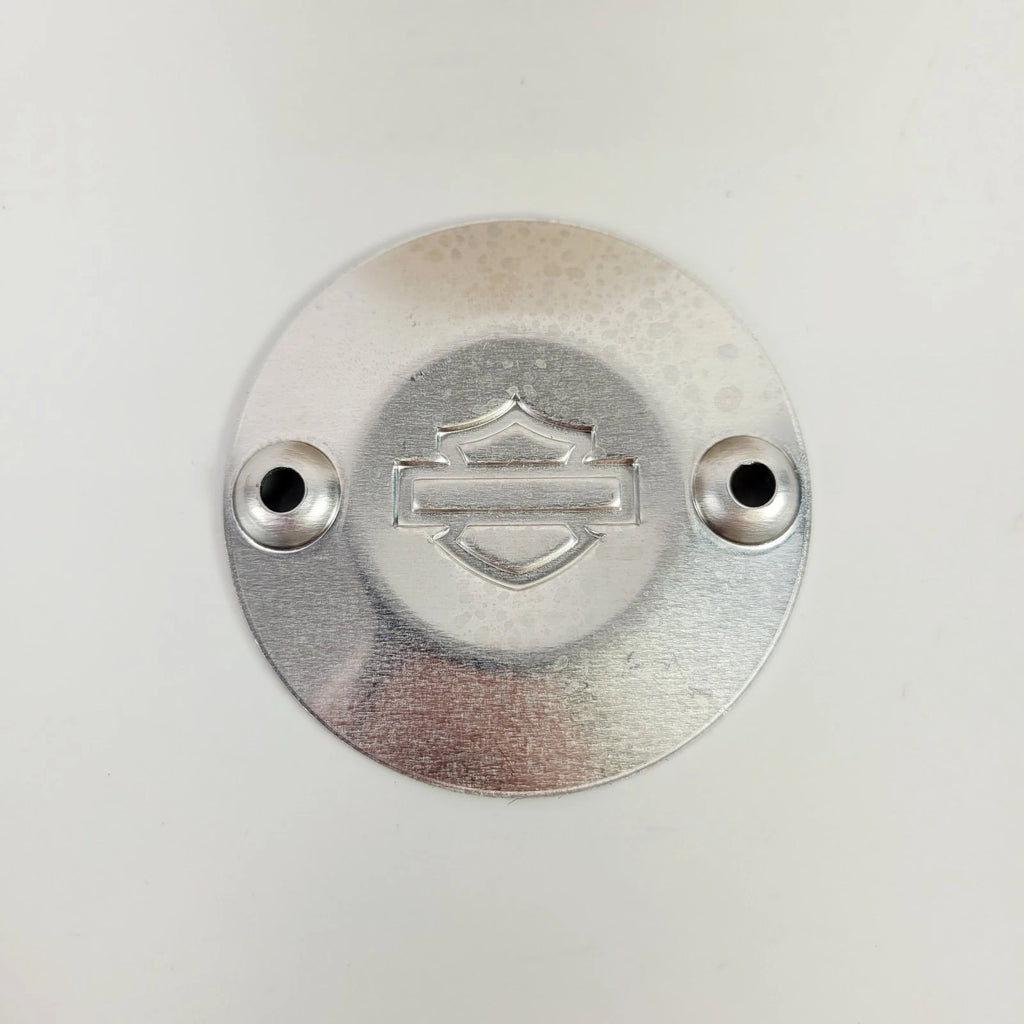 Genuine Harley-Davidson Timer Cover Medallion Insert 25600078 Black (2017–2024)
