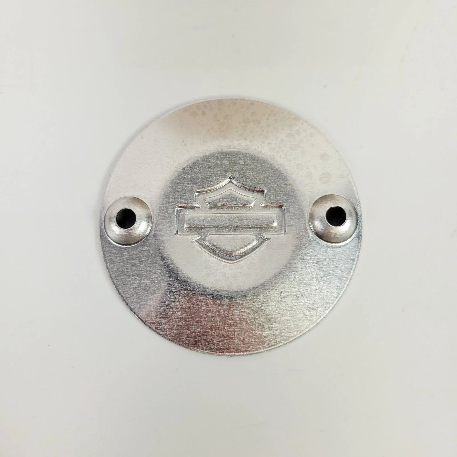 Genuine Harley-Davidson Timer Cover Medallion Insert 25600078 Black (2017–2024)